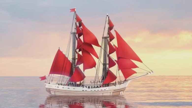 Сборный парусник