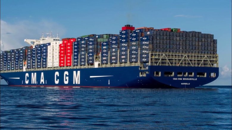 CMA CGM корабль