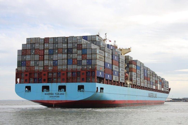 Контейнеровоз морской Маерск