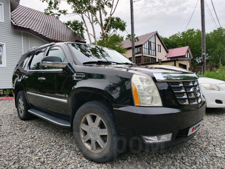 Кадиллак эскалейд 2008 черный