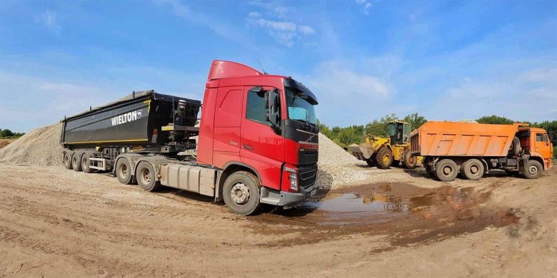 Щебень самосвал