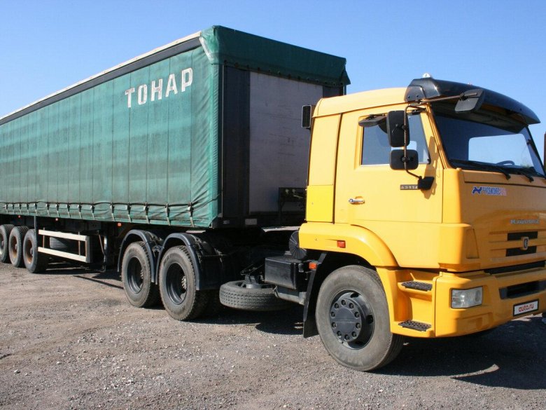 Камаз 65116 седельный тягач