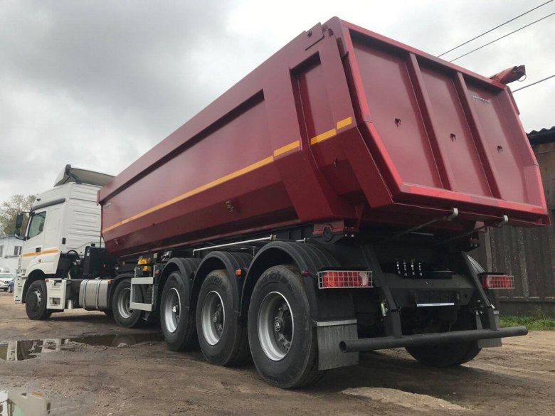 Полуприцеп самосвал НЕФАЗ 9509