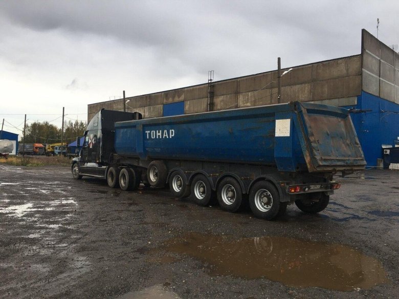 Самосвальный полуприцеп тонар
