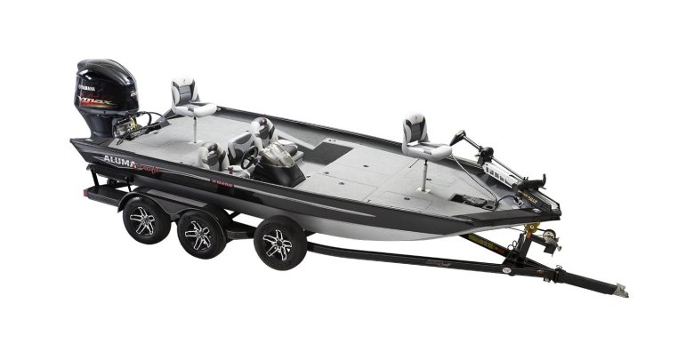 Алюминиевый американский катер для рыбалки Алюмакрафт