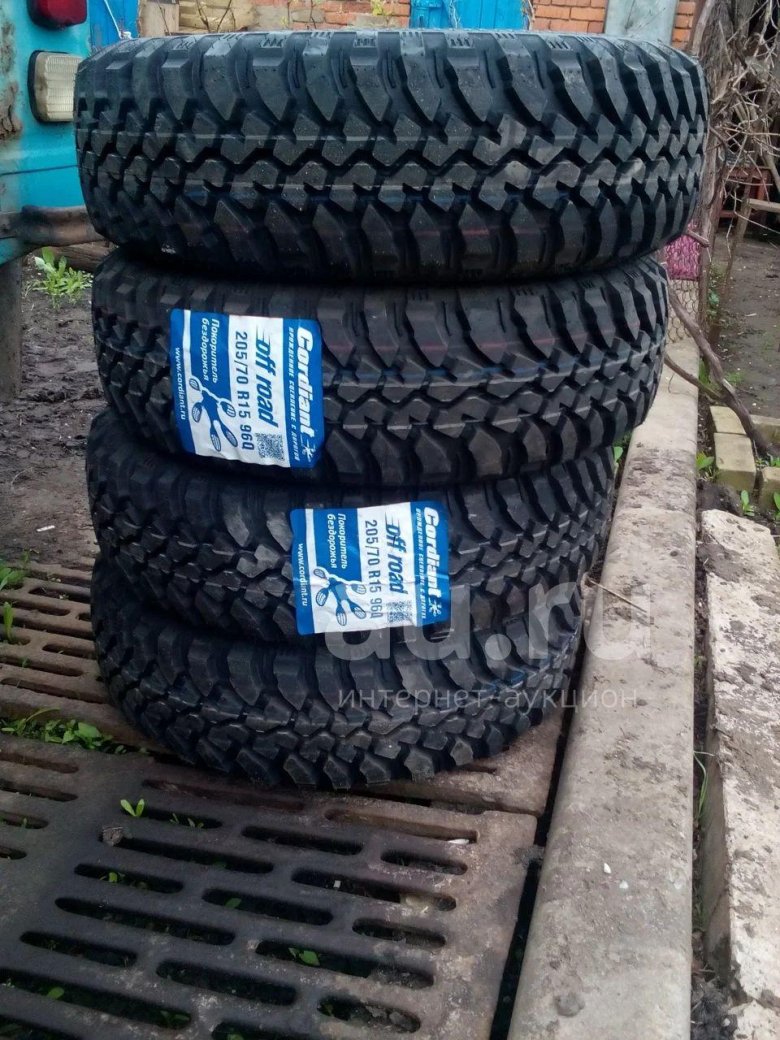 205/70/16 Cordiant off Road