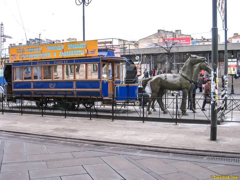 Конка на Васильевском острове