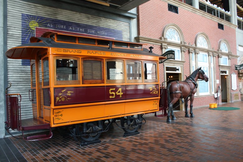 Horse-drawn tram