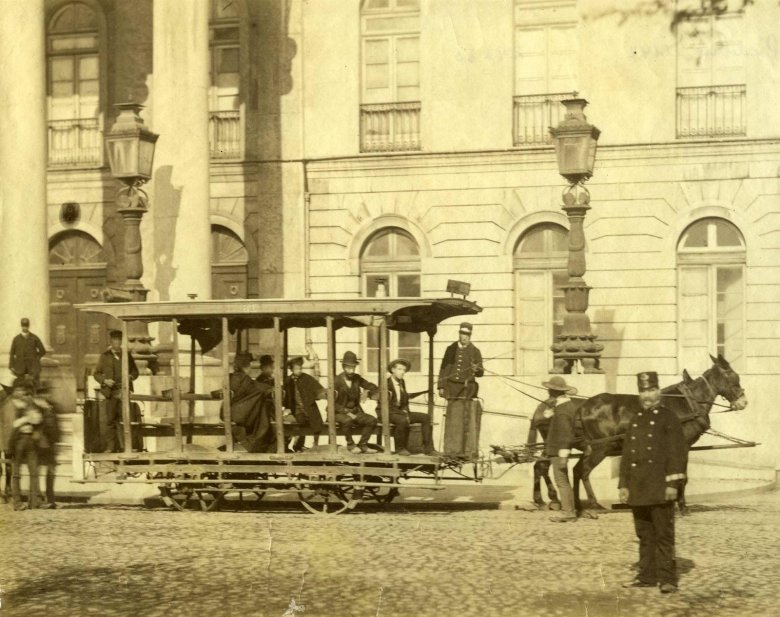 Конка в Москве 1874