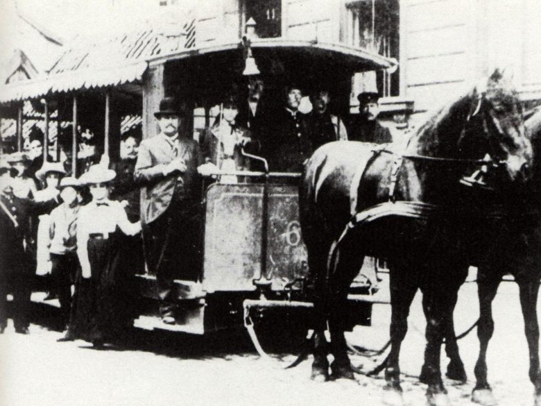 Трамвай Конка 19 века