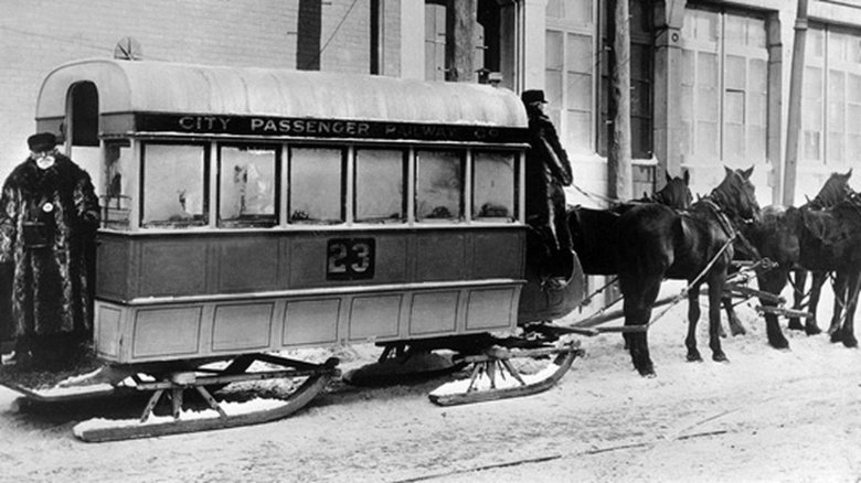 Трамвай Конная тяга