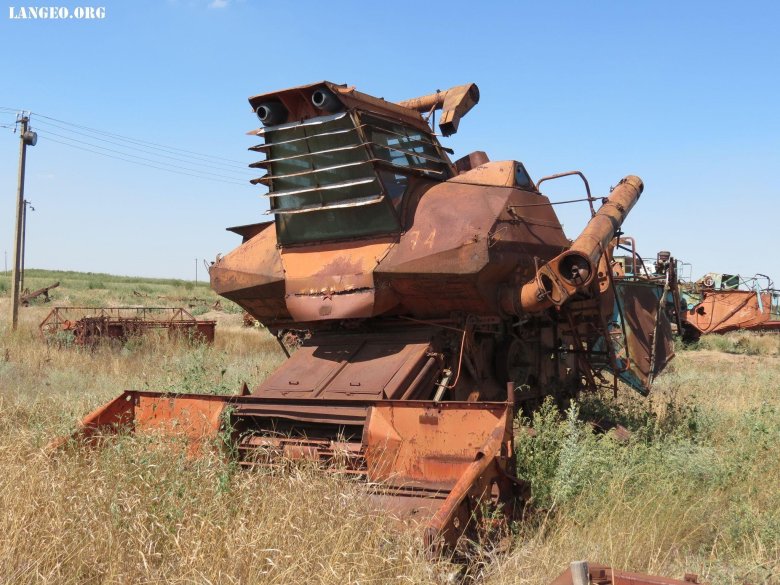 Комбайн колос ск 6