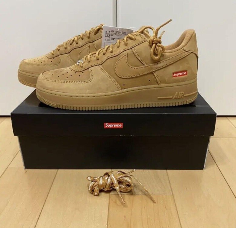 Nike Air Force 1 Supreme Wheat