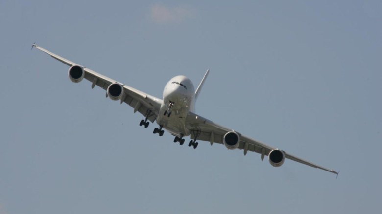 Крен самолета